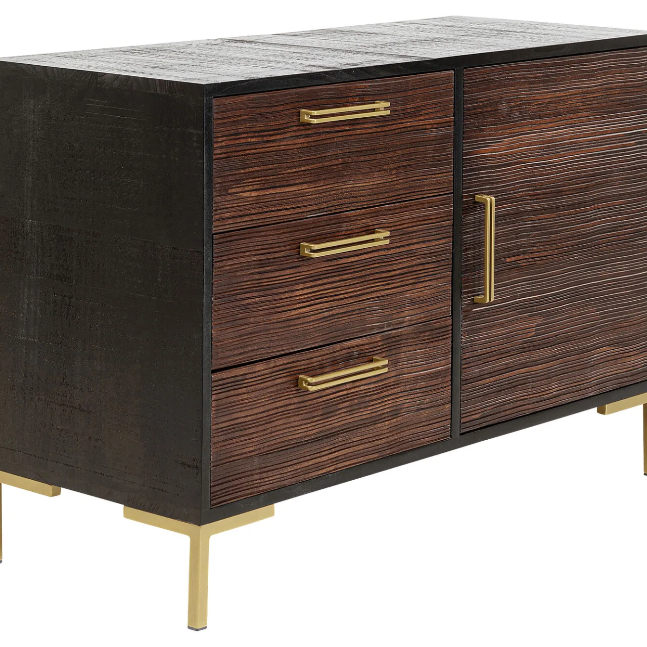 KARE Design Commode Olbia Fonce 110X62Cm Discount
