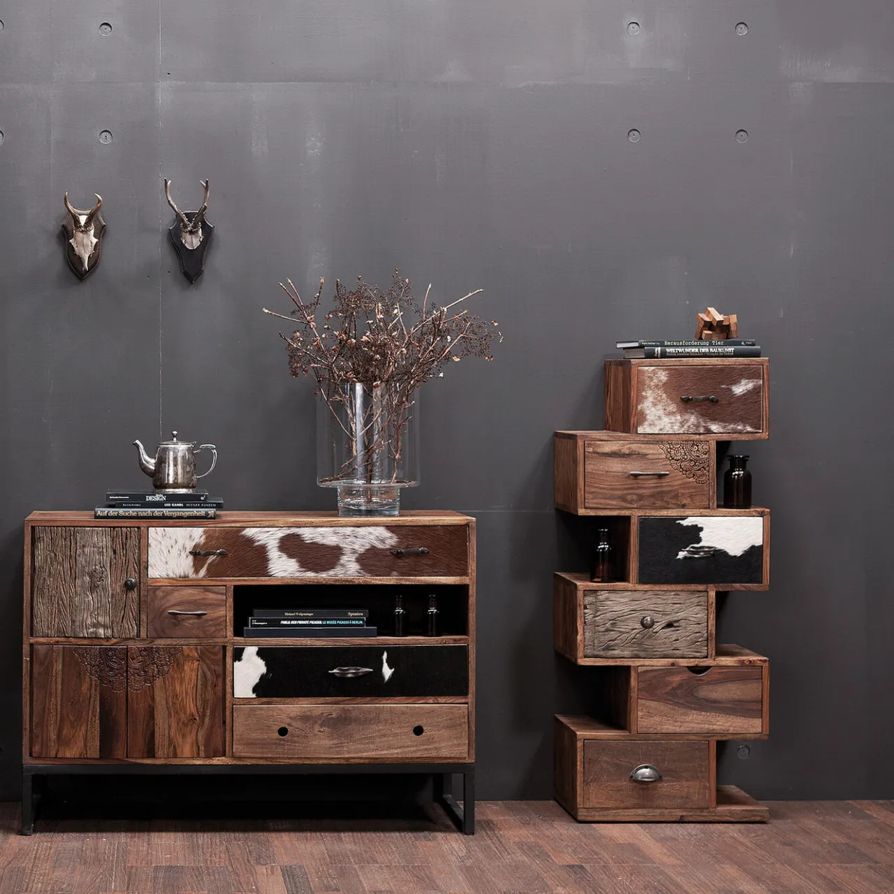 KARE Design Commode Rodeo Zick Zack 6 Tiroirs Best