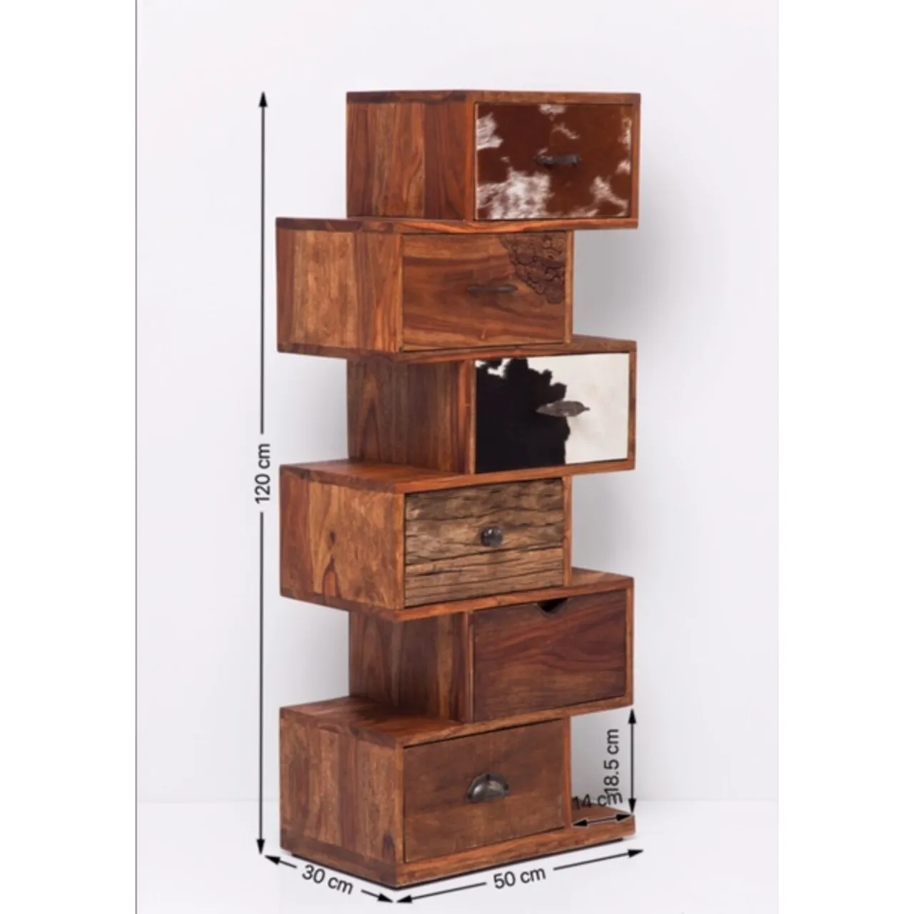KARE Design Commode Rodeo Zick Zack 6 Tiroirs Best