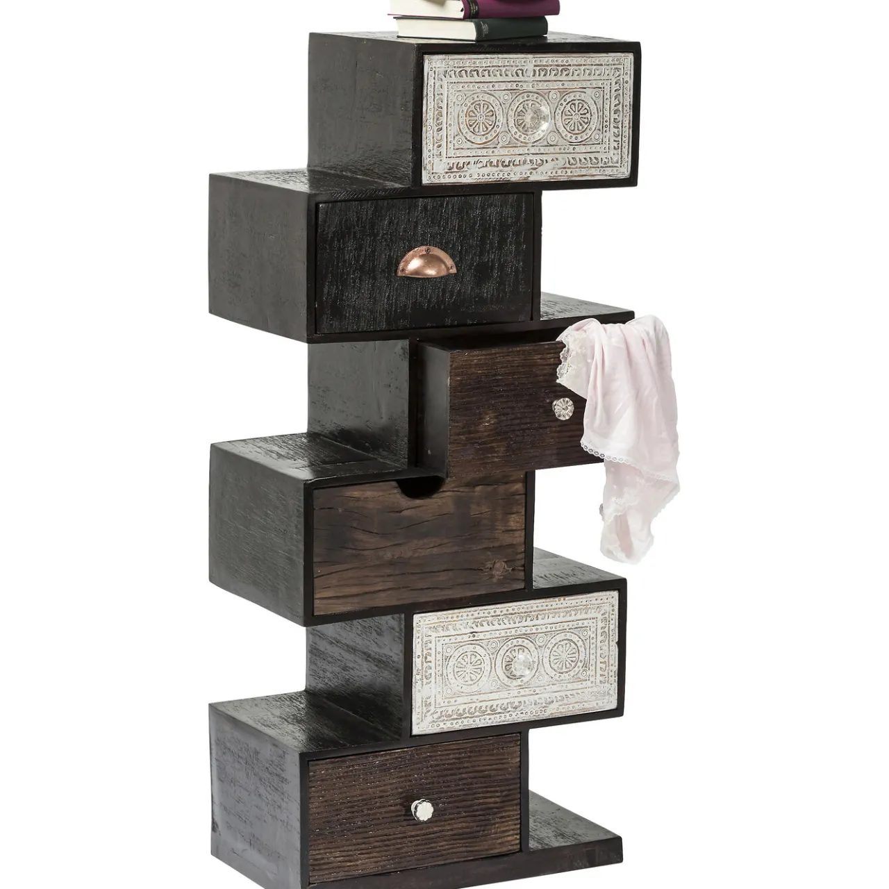 KARE Design Commode Zick Zack Finca 6 Tiroirs Discount