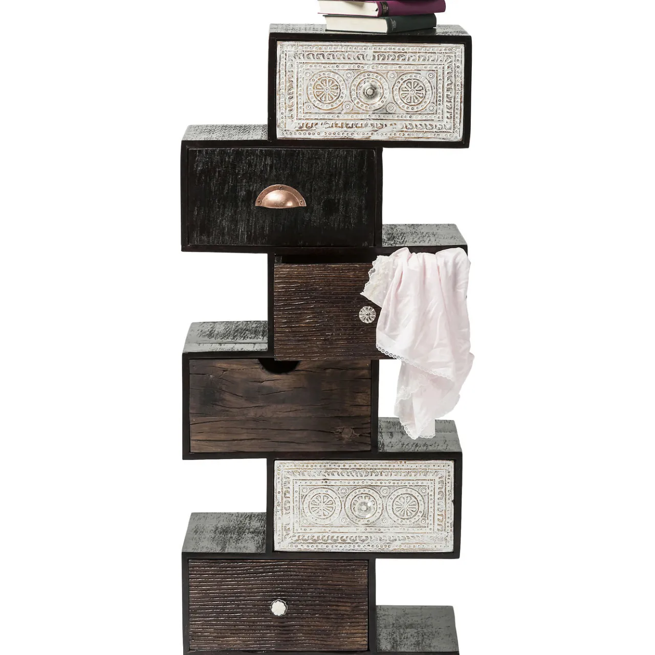 KARE Design Commode Zick Zack Finca 6 Tiroirs Discount