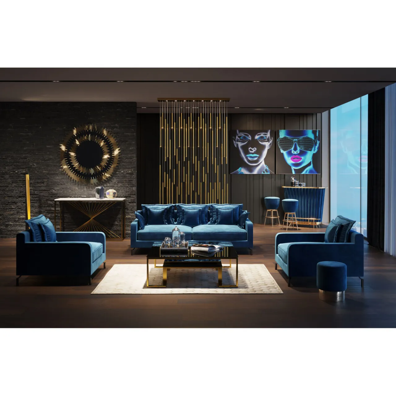 KARE Design Console Art Marble 142 Best