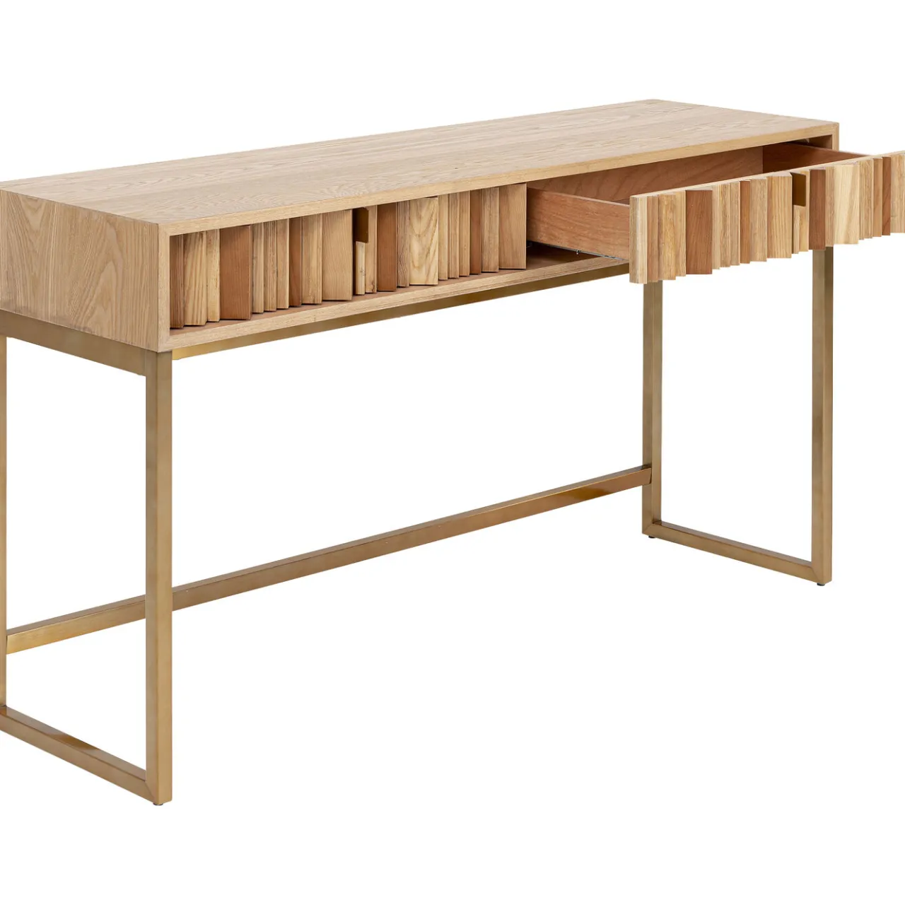 KARE Design Console Concertina Nature 136X40Cm Sale