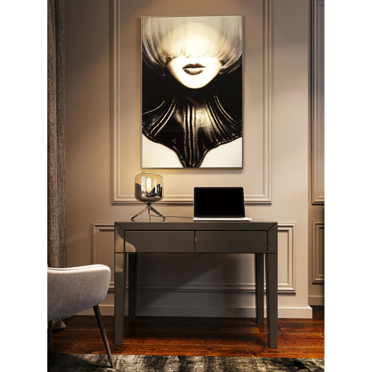 KARE Design Console Luxury Push Gris Best