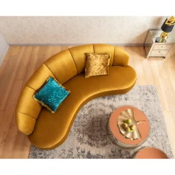 KARE Design Coussin Cannes Jaune 45X45Cm Discount