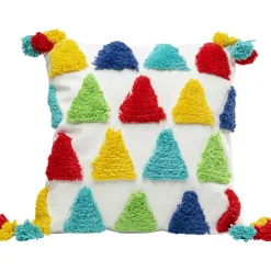 KARE Design Coussin Colourful Triangles 45X45Cm New