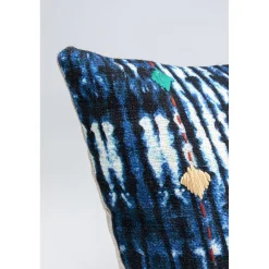 KARE Design Coussin Desna Patchwork Bleu 60X35Cm Online
