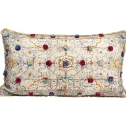 KARE Design Coussin Desna Patchwork Creme Multi 60X35Cm Clearance