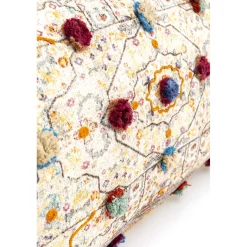 KARE Design Coussin Desna Patchwork Creme Multi 60X35Cm Clearance