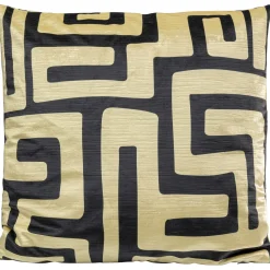 KARE Design Coussin Labyrinth Noir 45X45Cm Clearance