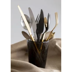 KARE Design Couverts Gloria Noir (16-Pcs) Hot
