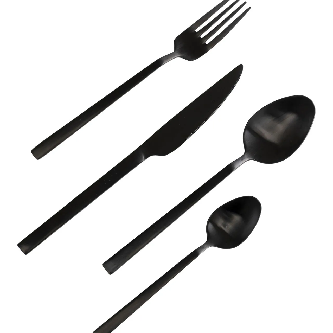 KARE Design Couverts Gloria Noir (16-Pcs) Hot