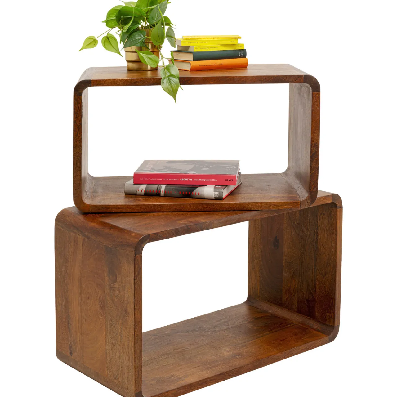 KARE Design Cubes Rectangulaires Authentico (Set De 2) Best