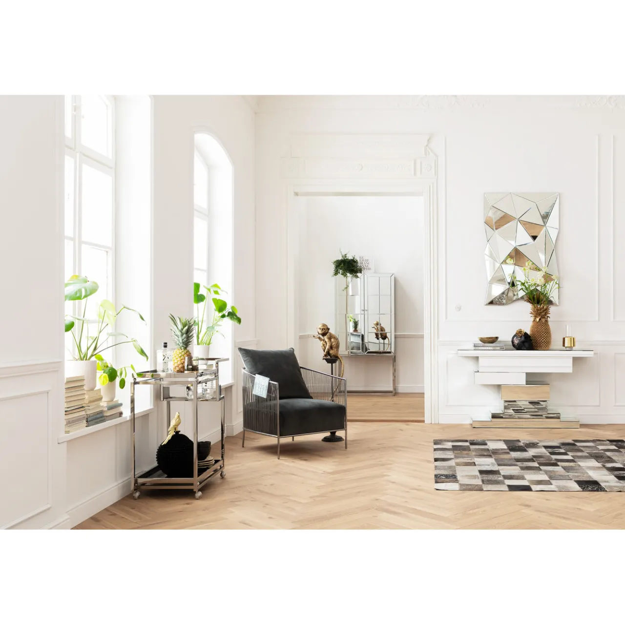 KARE Design Desserte Barfly Chrome Clearance