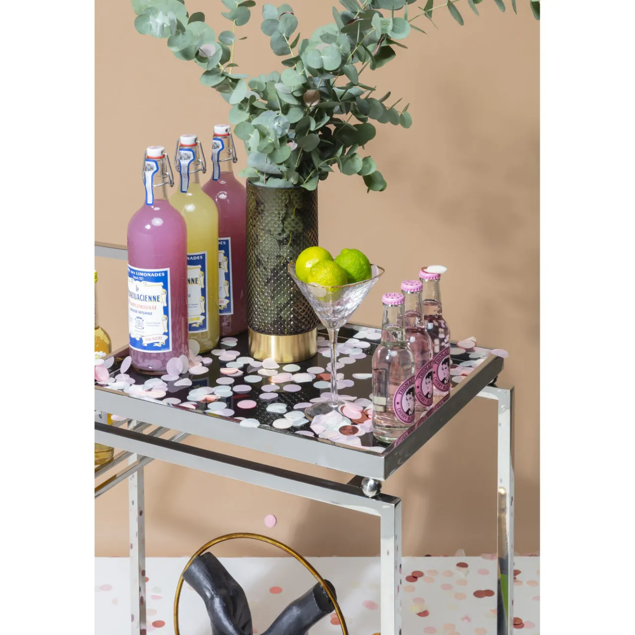 KARE Design Desserte Barfly Chrome Clearance