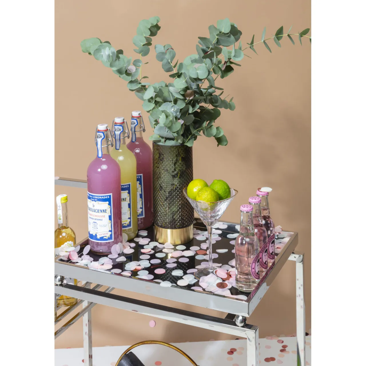KARE Design Desserte Barfly Chrome Clearance
