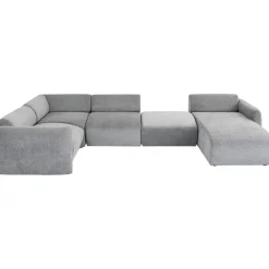 KARE Design Ensemble De Canapés 2 Lucca Gris Droite 328Cm Outlet