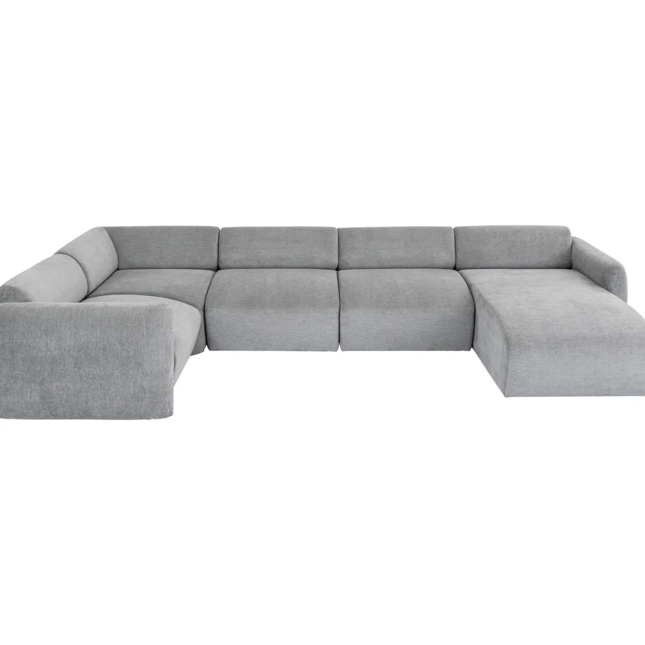 KARE Design Ensemble De Canapés 1 Lucca Gris Droite 328Cm Clearance