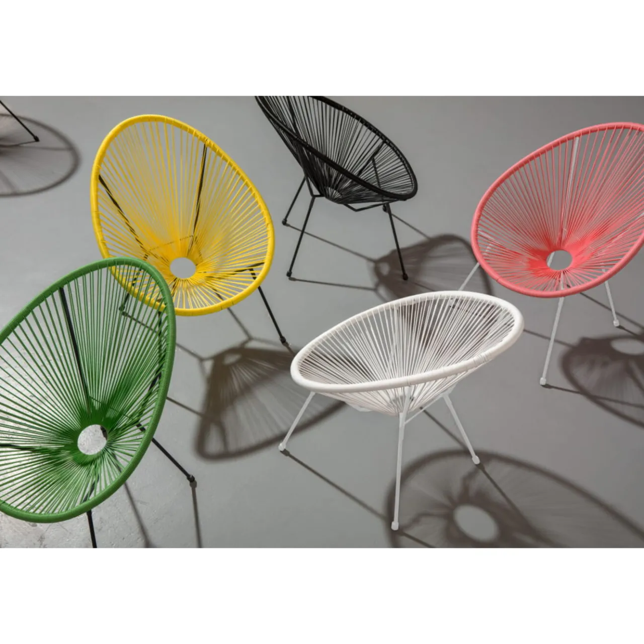 KARE Design Fauteuil Acapulco Blanc