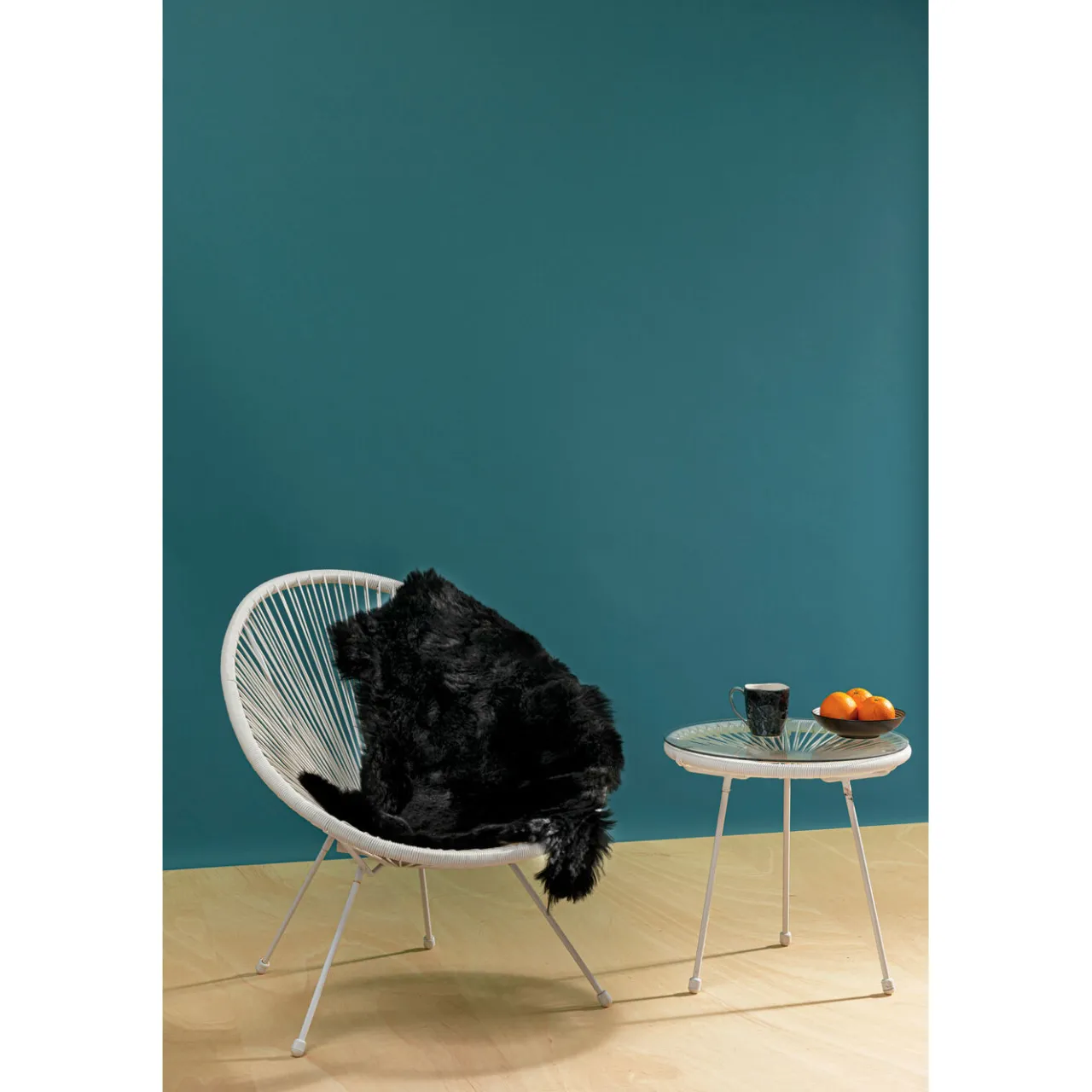 KARE Design Fauteuil Acapulco Blanc