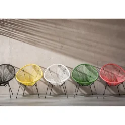 KARE Design Fauteuil Acapulco Noir Outlet