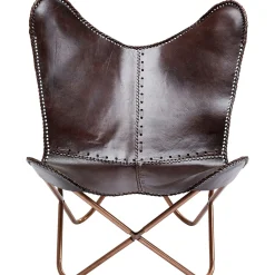 KARE Design Fauteuil Butterfly Marron Online