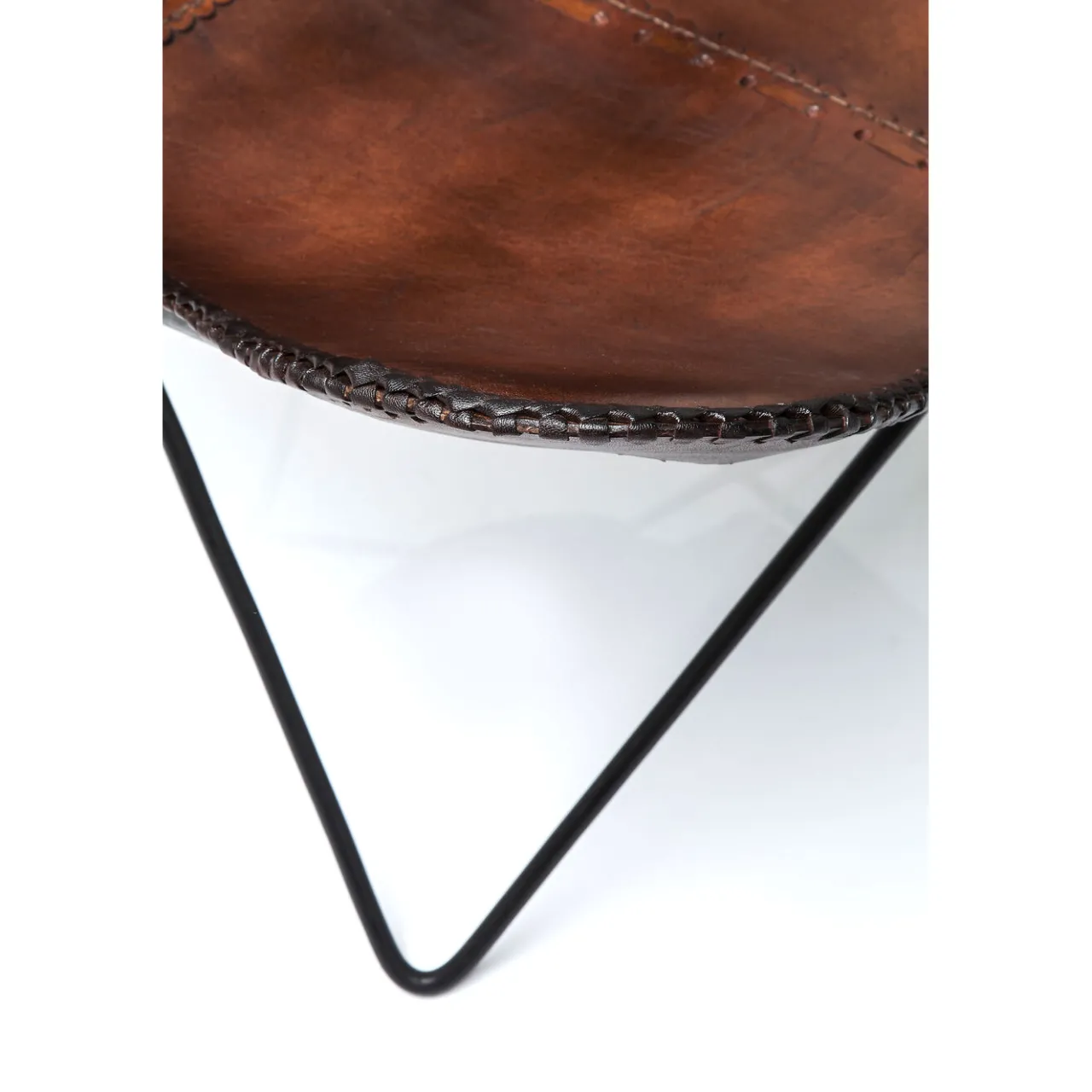 KARE Design Fauteuil Butterfly Marron Eco. Hot