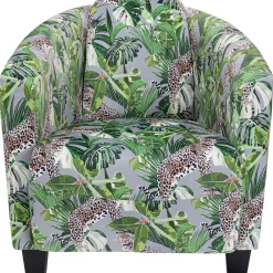 KARE Design Fauteuil Cigar Lounge Jungle Vert Hot