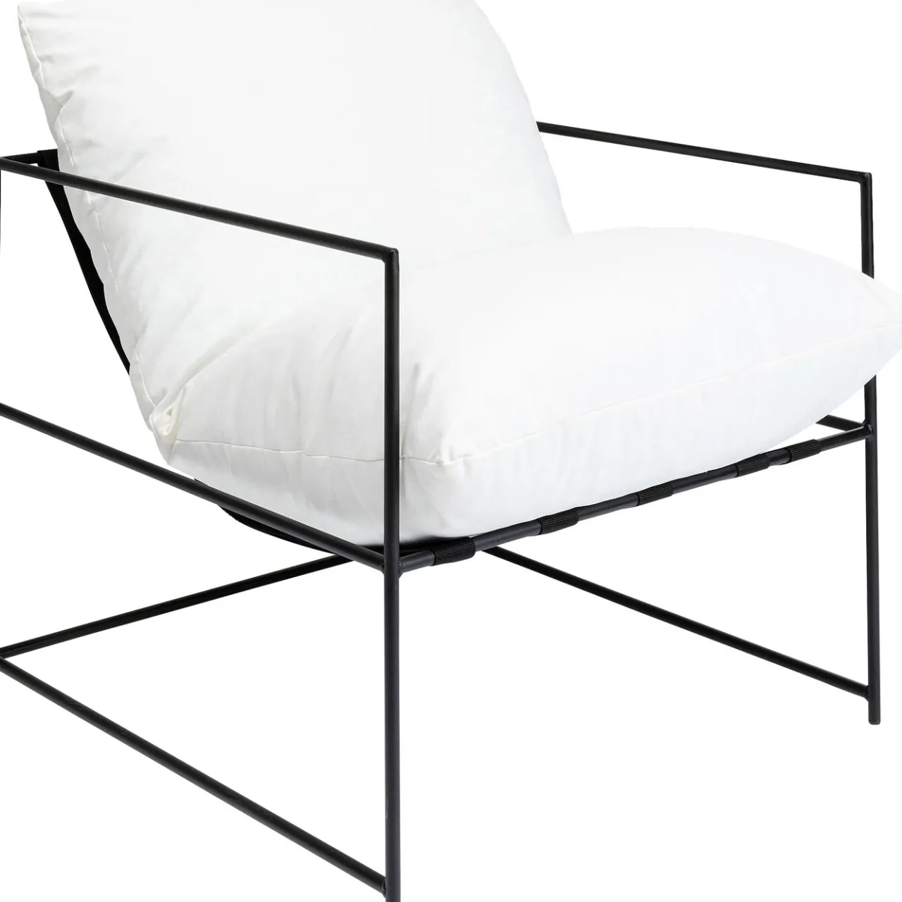 KARE Design Fauteuil Cuby Garden Blanc New