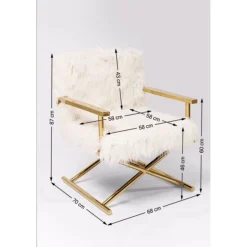KARE Design Fauteuil Mr. Fluffy New
