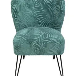 KARE Design Fauteuil Palm Springs Bleu New
