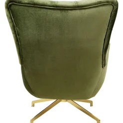 KARE Design Fauteuil Pivotant Bellissima Velours Vert Online