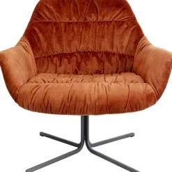 KARE Design Fauteuil Pivotant Bristol Rouge Rouille Sale