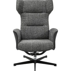 KARE Design Fauteuil Pivotant Et Repose-Pieds Ohio Salt And Pe Clearance