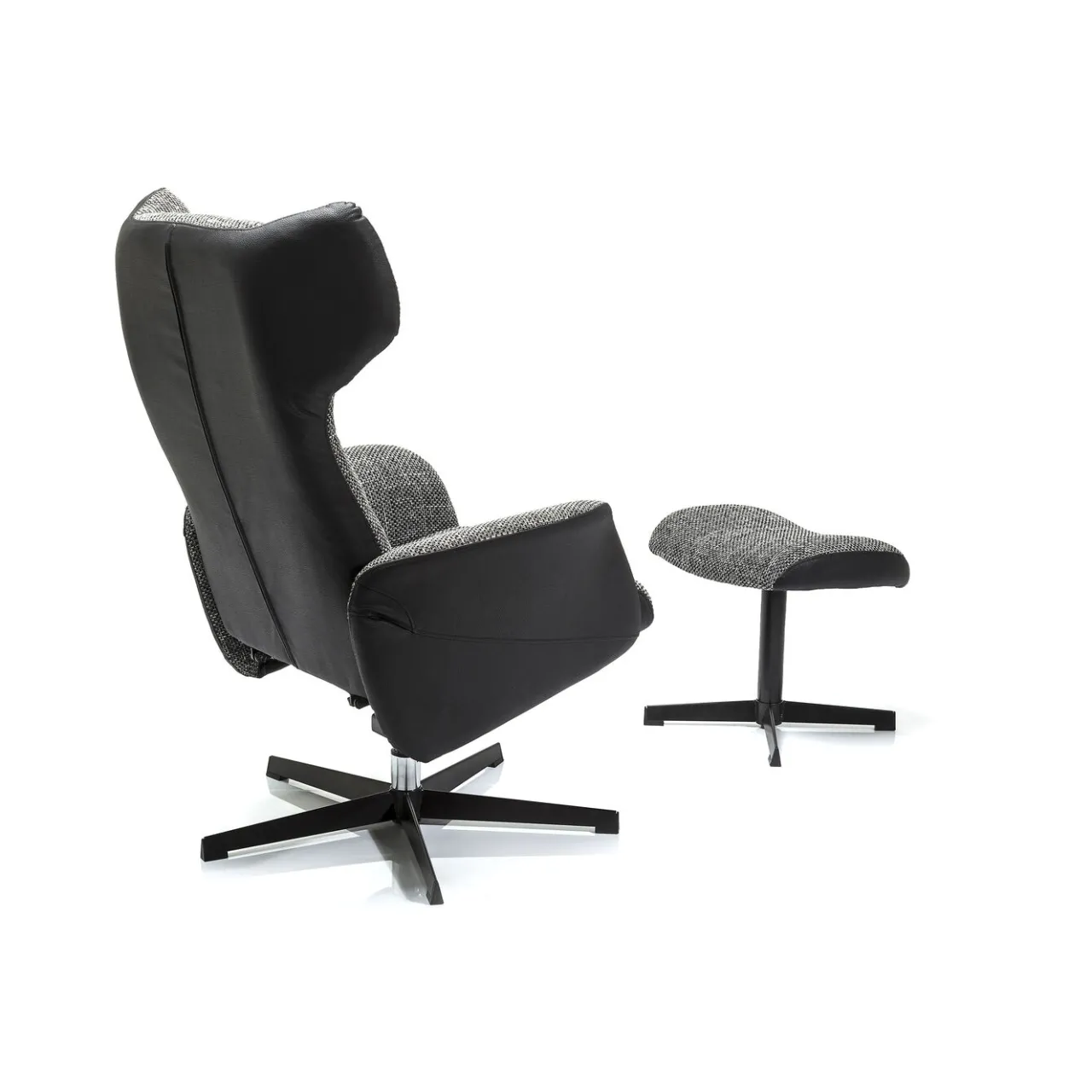 KARE Design Fauteuil Pivotant Et Repose-Pieds Ohio Salt And Pe Clearance