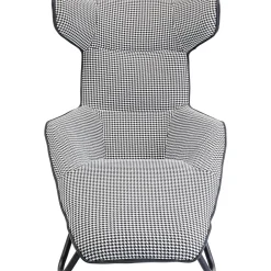 KARE Design Fauteuil Relax Granada Noir-Blanc Sale