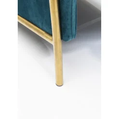 KARE Design Fauteuil Relax Lazy Velours Bleu Discount