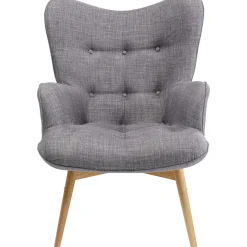 KARE Design Fauteuil Vicky Gris Discount