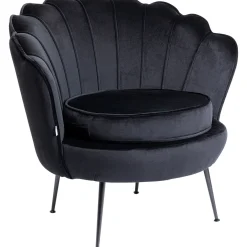 KARE Design Fauteuil Water Lily Noir Noir New