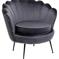 KARE Design Fauteuil Water Lily Noir Gris Discount