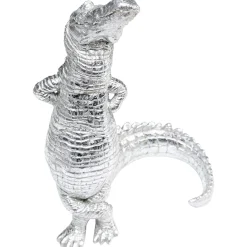 KARE Design Figurine Déco Alligator Argente 39Cm Sale