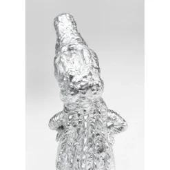 KARE Design Figurine Déco Alligator Argente 39Cm Sale