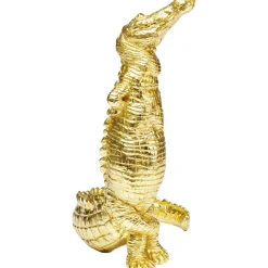 KARE Design Figurine Déco Alligator Dore 39Cm Sale