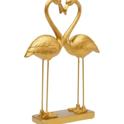 KARE Design Figurine Déco Flamingo Love Dore 39Cm Best