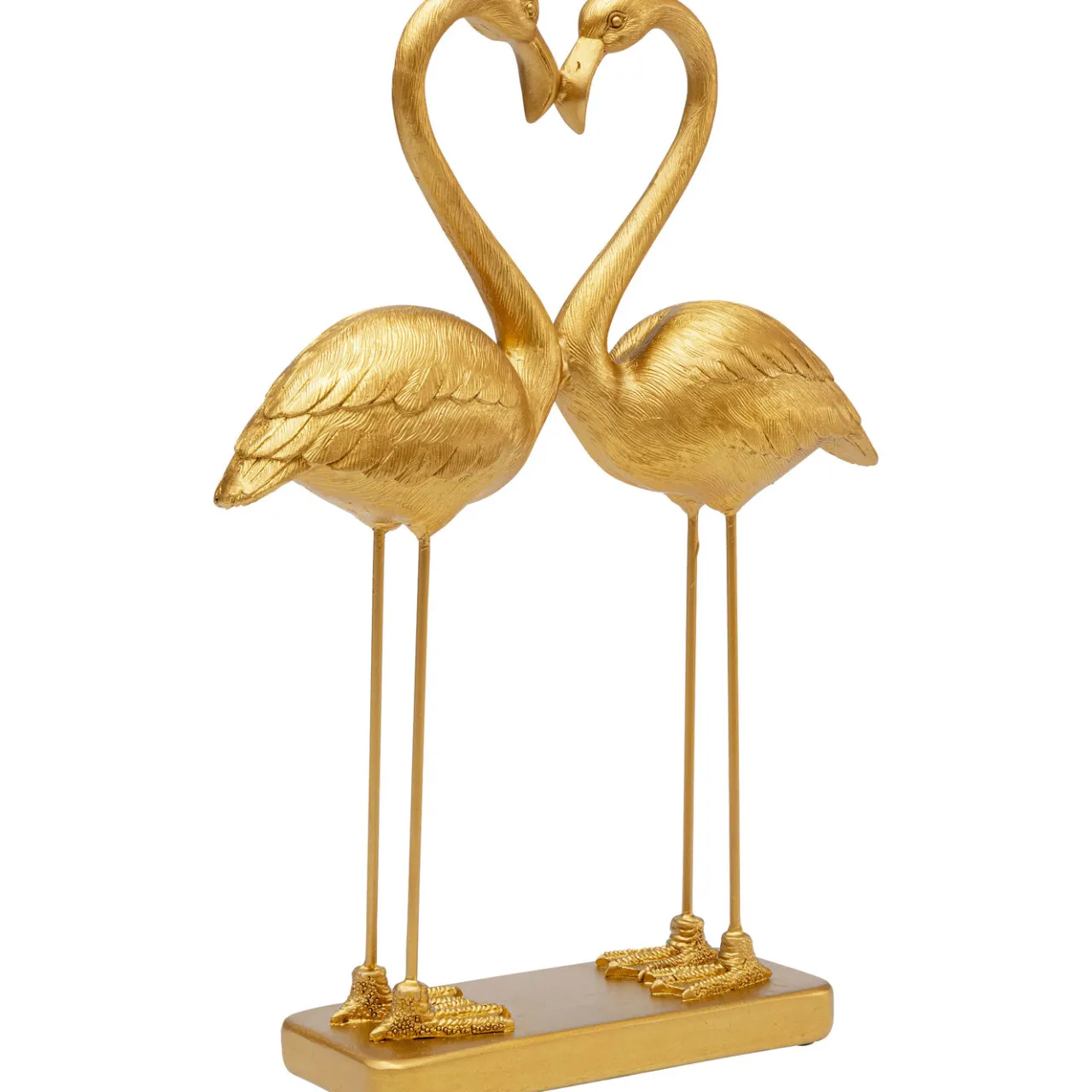 KARE Design Figurine Déco Flamingo Love Dore 39Cm Best