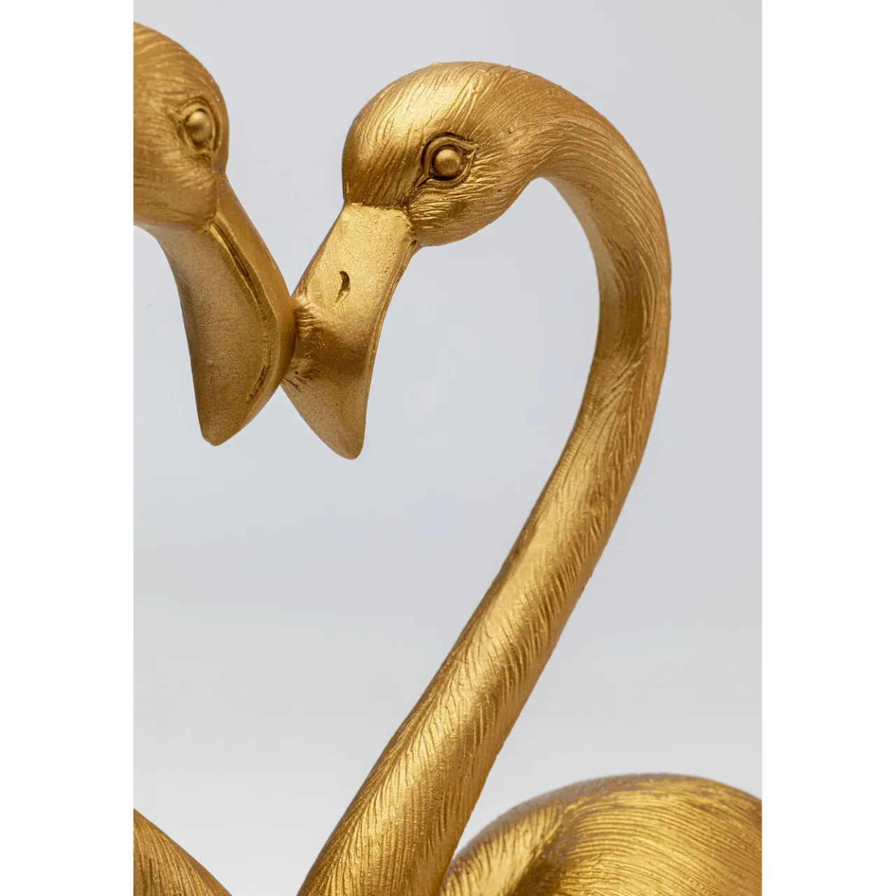 KARE Design Figurine Déco Flamingo Love Dore 39Cm Best