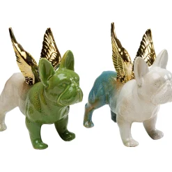 KARE Design Figurine Décorative Angel Wings Dog Assorti Best