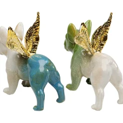 KARE Design Figurine Décorative Angel Wings Dog Assorti Best