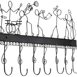 KARE Design Garderobe Murale Wire Music Band 62Cm New