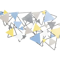 KARE Design Garderobe Murale Wireframe Trigon 100Cm Best